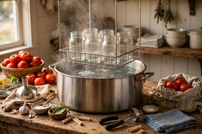 Water Bath Canning for Beginners: The Complete Safe Guide