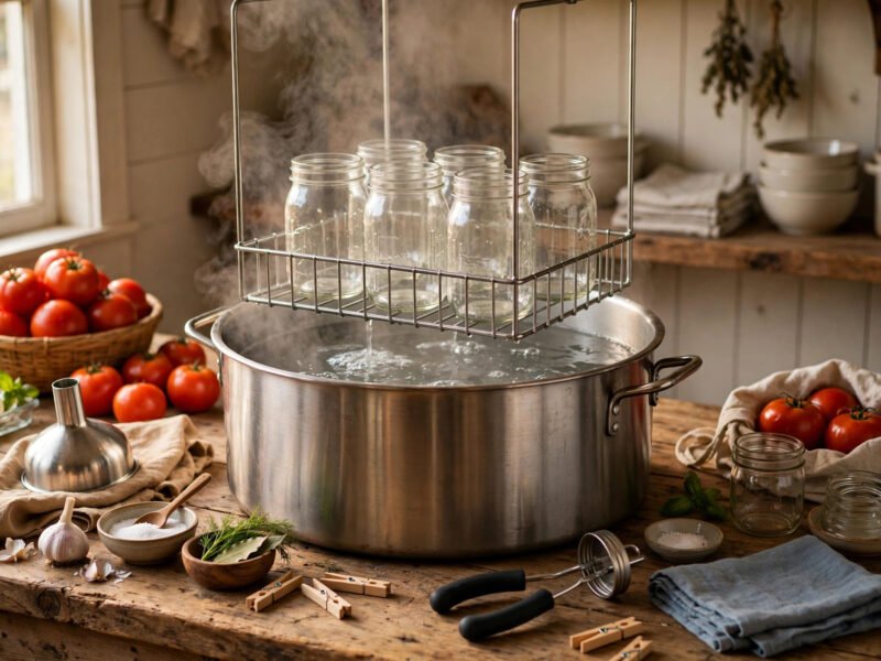 Water Bath Canning for Beginners: The Complete Safe Guide