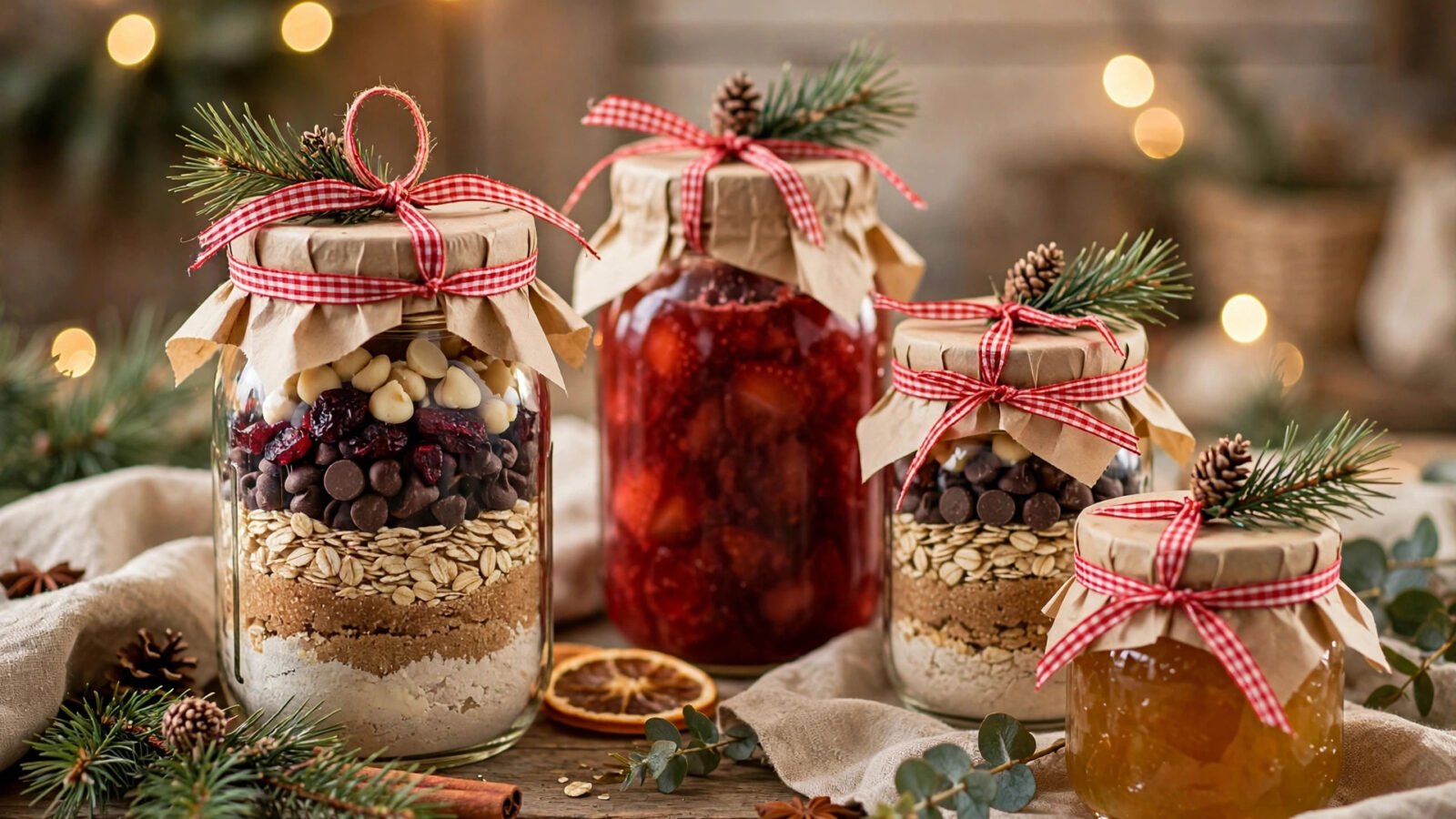15 Homemade Food Gifts in Jars for Christmas