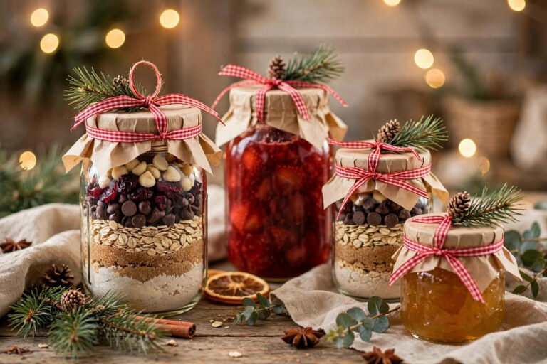 15 Homemade Food Gifts in Jars for Christmas