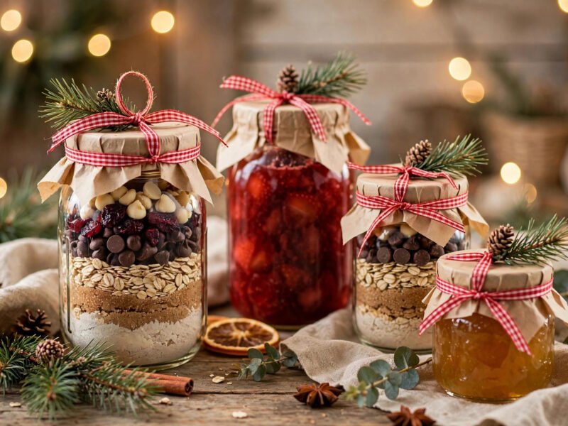 15 Homemade Food Gifts in Jars for Christmas
